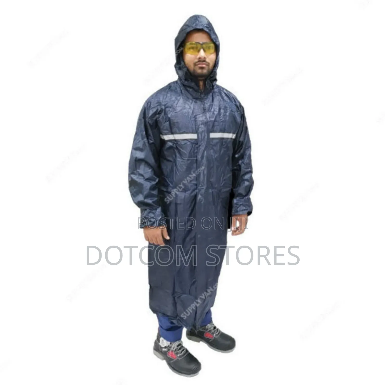 ZGH Navy Blue Raincoat,