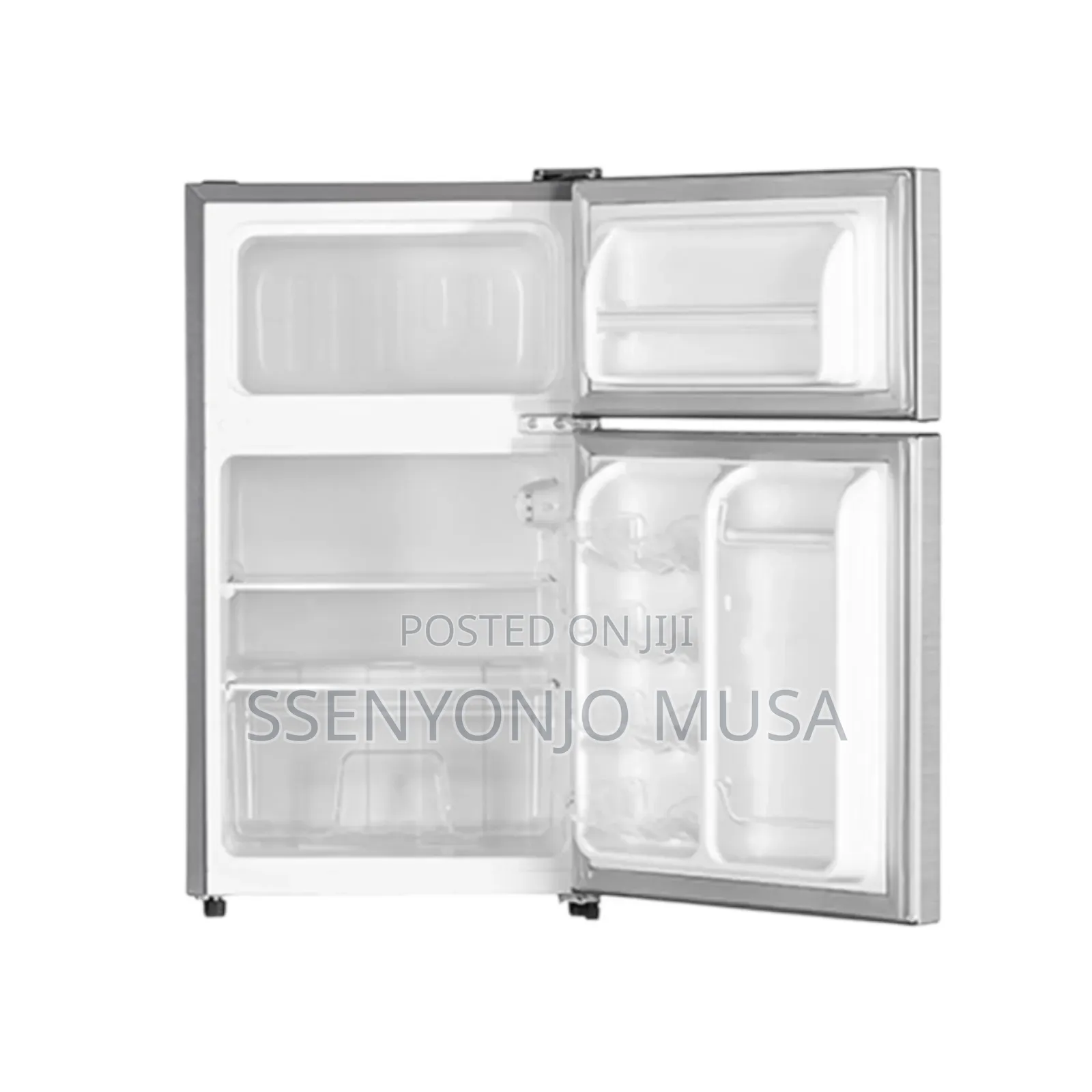 Hisense 120l Top Freezer Double Door Fridge -Silver, Rd-12dr