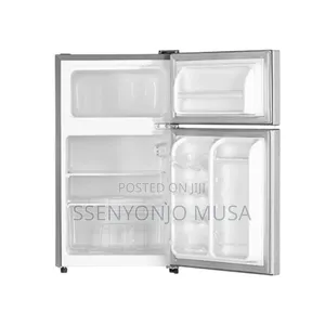 Hisense 120l Top Freezer Double Door Fridge -Silver, Rd-12dr