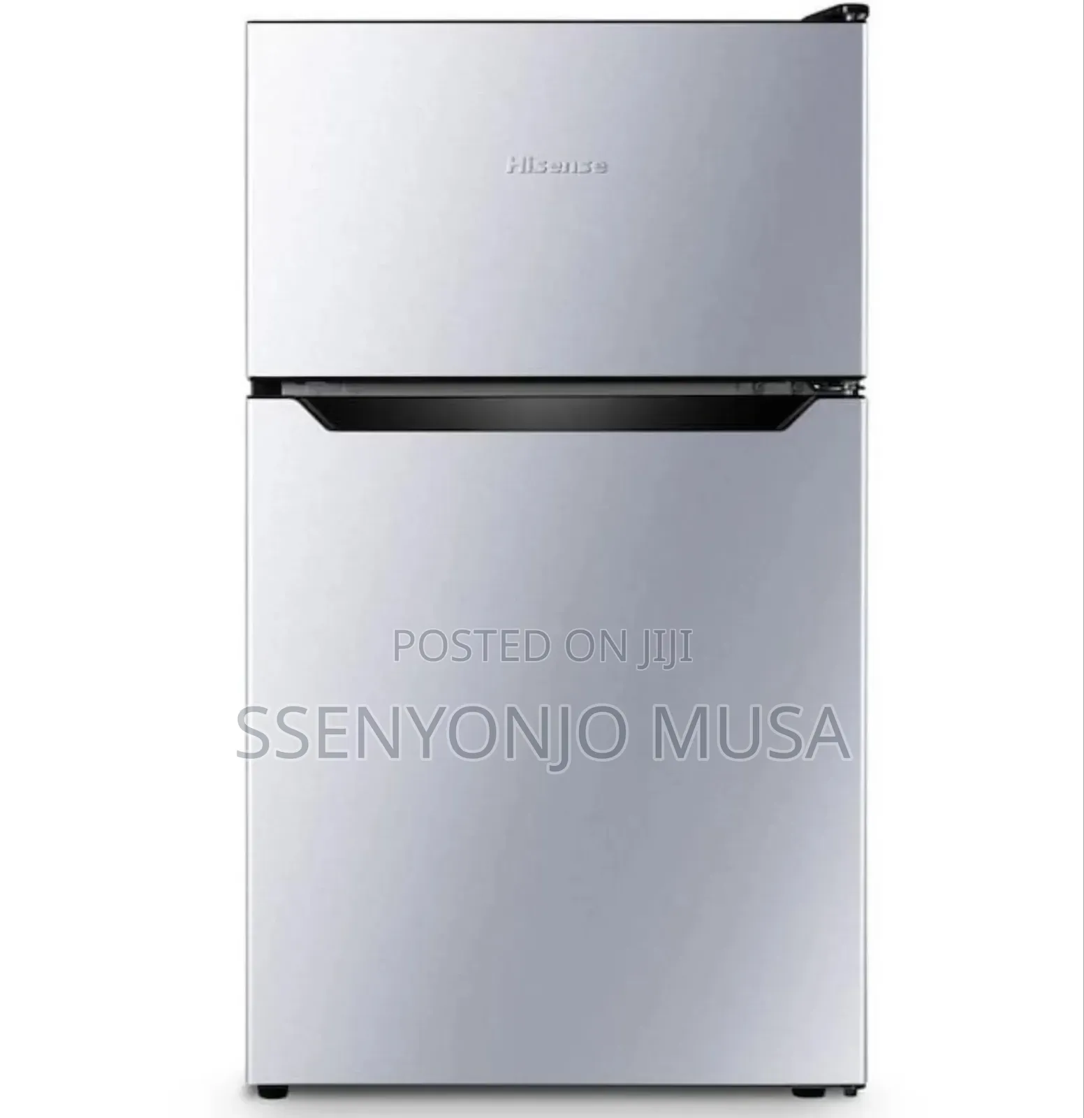Hisense 120l Top Freezer Double Door Fridge -Silver, Rd-12dr
