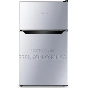 Hisense 120l Top Freezer Double Door Fridge -Silver, Rd-12dr
