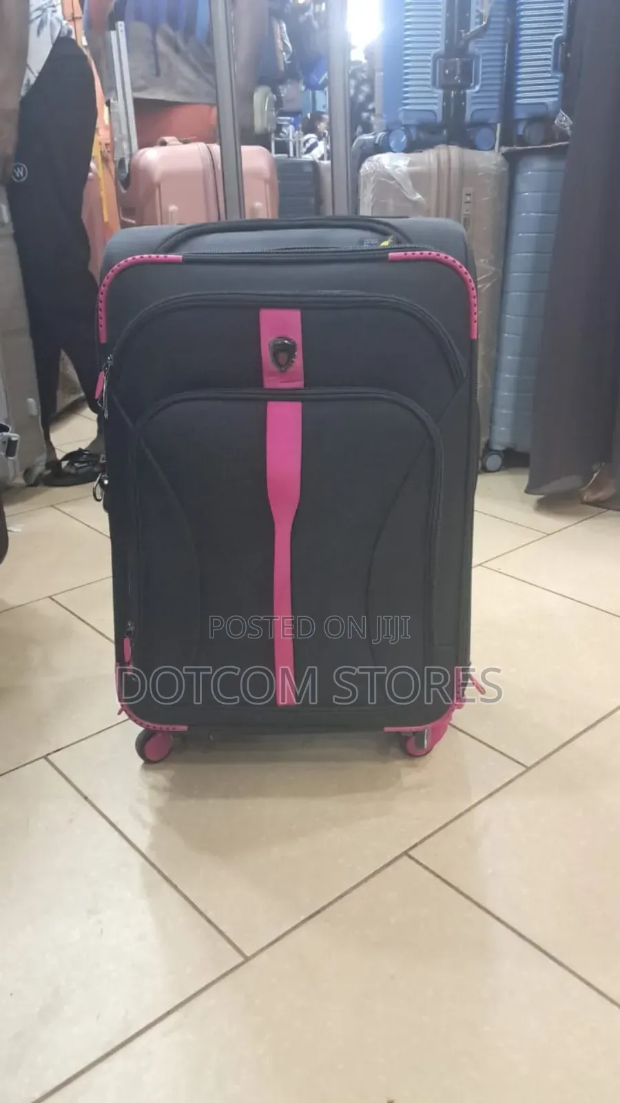 4-Piece Oxford Fabric Suitcase Set