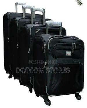 4-Piece Oxford Fabric Suitcase Set