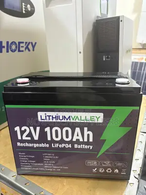 Lithium Valley 100ah 12v 1.28kwh Solar Battery
