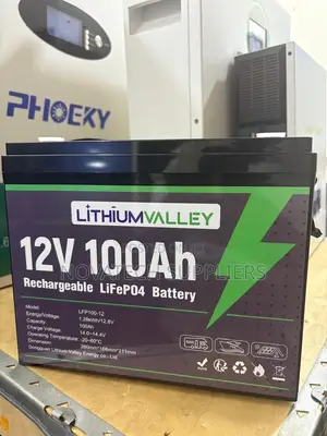 100ah Lithium Valley 12v Solar Storage Battery