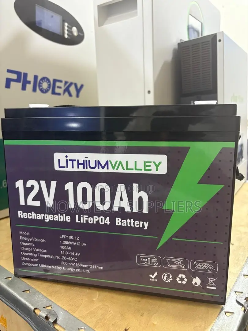 100ah Lithium Valley 12v Solar Storage Battery