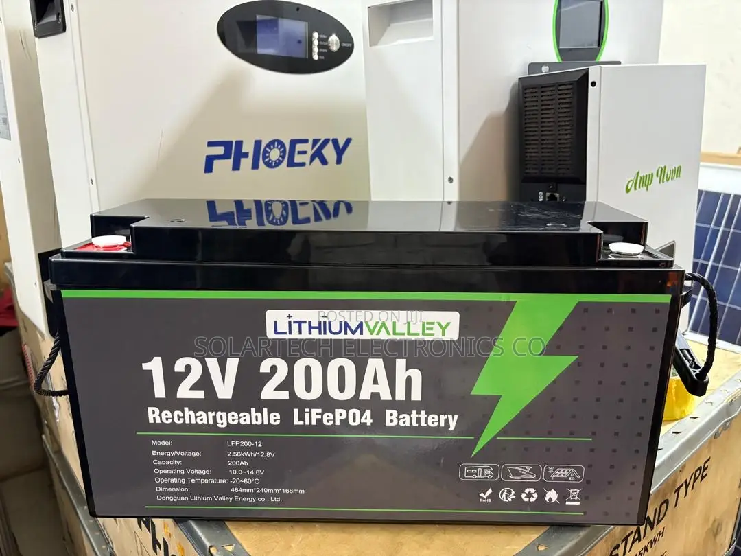 200ah Lithium Valley 12v Solar Storage Battery