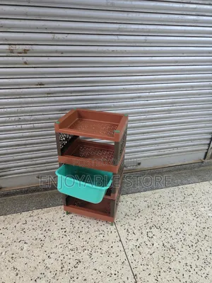 Kitchen Rack Trolley With Free Square Basin