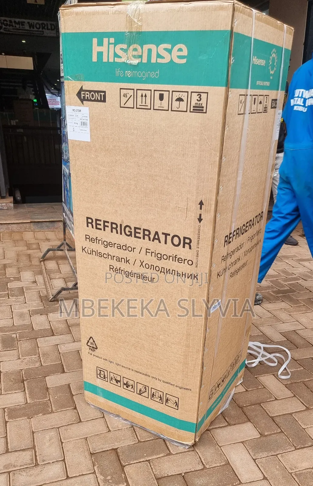 270 Litres Hisense Fridge With Warranty Card