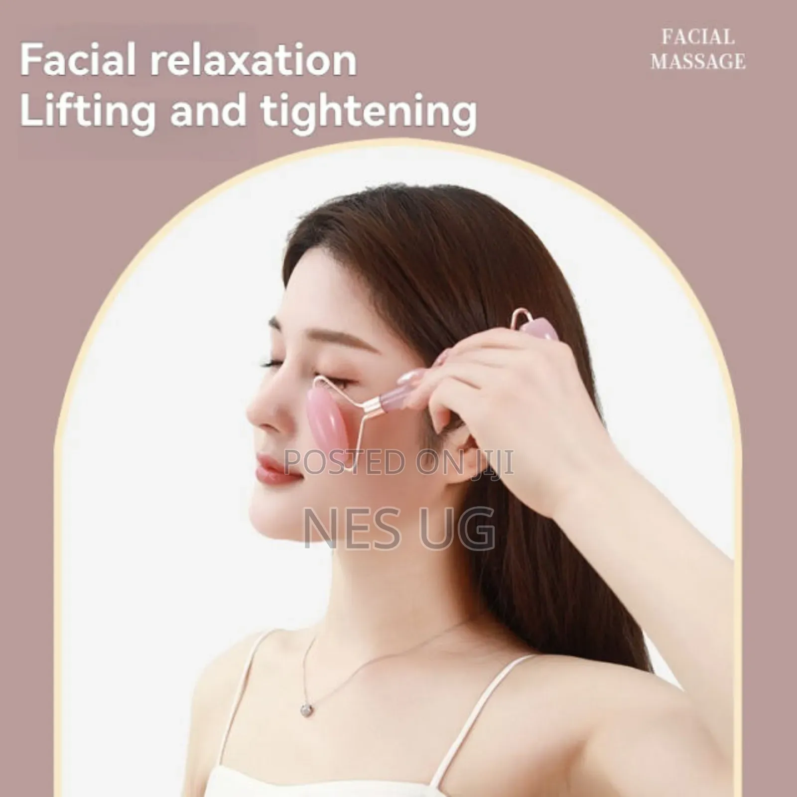 Jade Roller Gua Sha Set Facial Massager Roller Jade Set Face Lifting