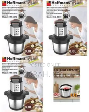 Hoffmans Hm-8879: Multi-Function Food Chopper / Electric Meat Grinder