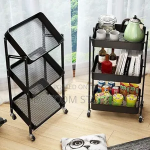 Soga 3 Tier Steel Foldable Kitchen Organizer