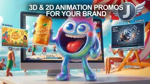 3d 2d Animation Promos for Your Brand