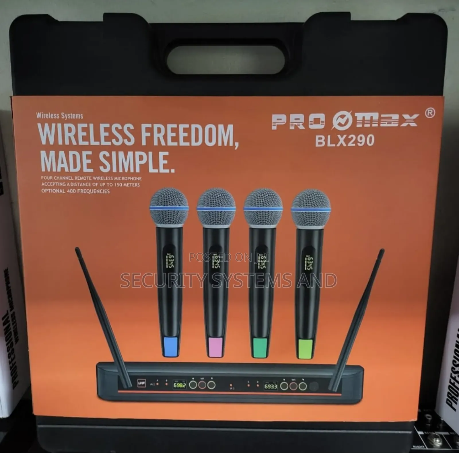Pro Max Wireless Microphone With 4 Mics - BLX 290