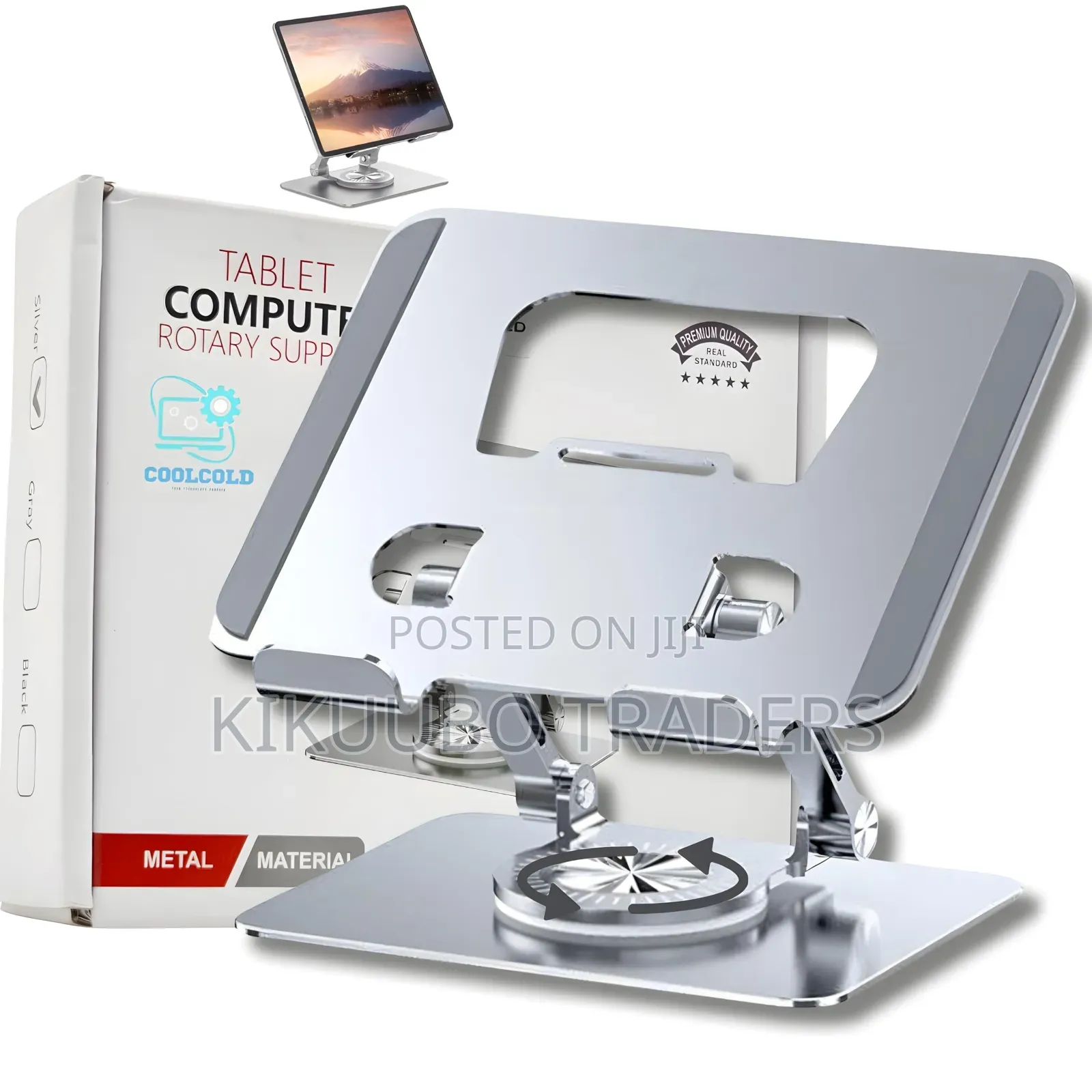 Tablet Stand, Swivel Tablet Stand With 360 Rotating Base