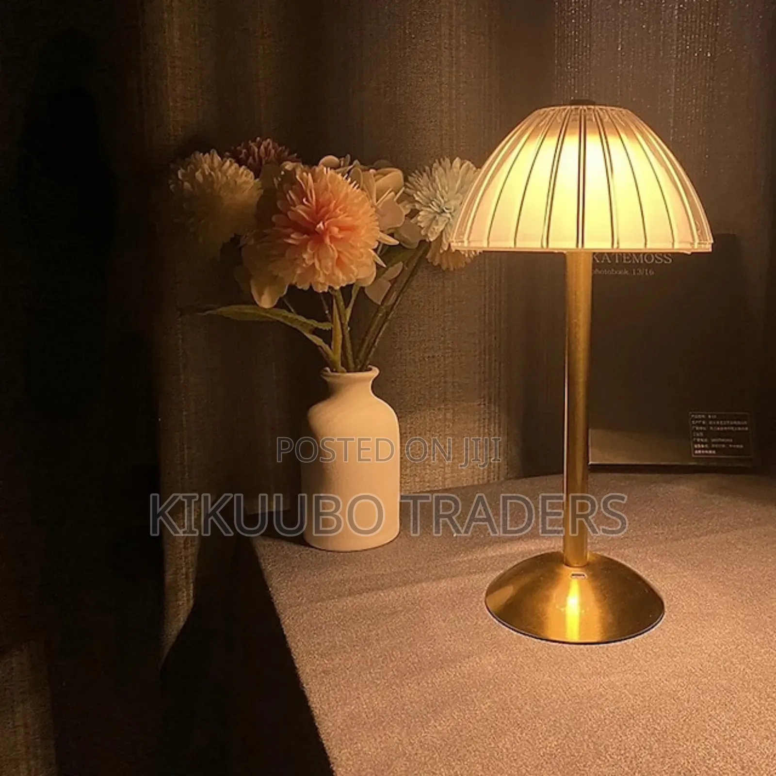 Cordless Table Lamp for Home Table,Dining Room Gold Rechargeable Lamp