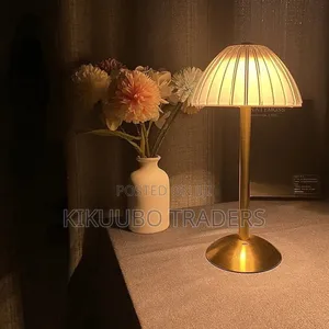 Cordless Table Lamp for Home Table,Dining Room Gold Rechargeable Lamp
