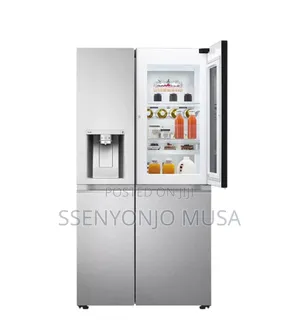 Lg 674l Side-by-Side Fridge - Knock Twice