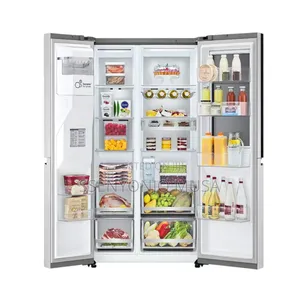 Lg 674l Side-by-Side Fridge - Knock Twice