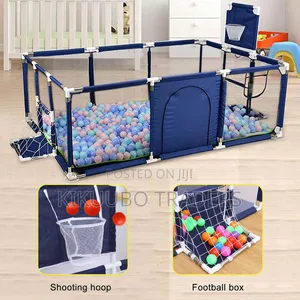 Playpen for Babies and Toddlers, 74''×50'' Kids Ball Pit