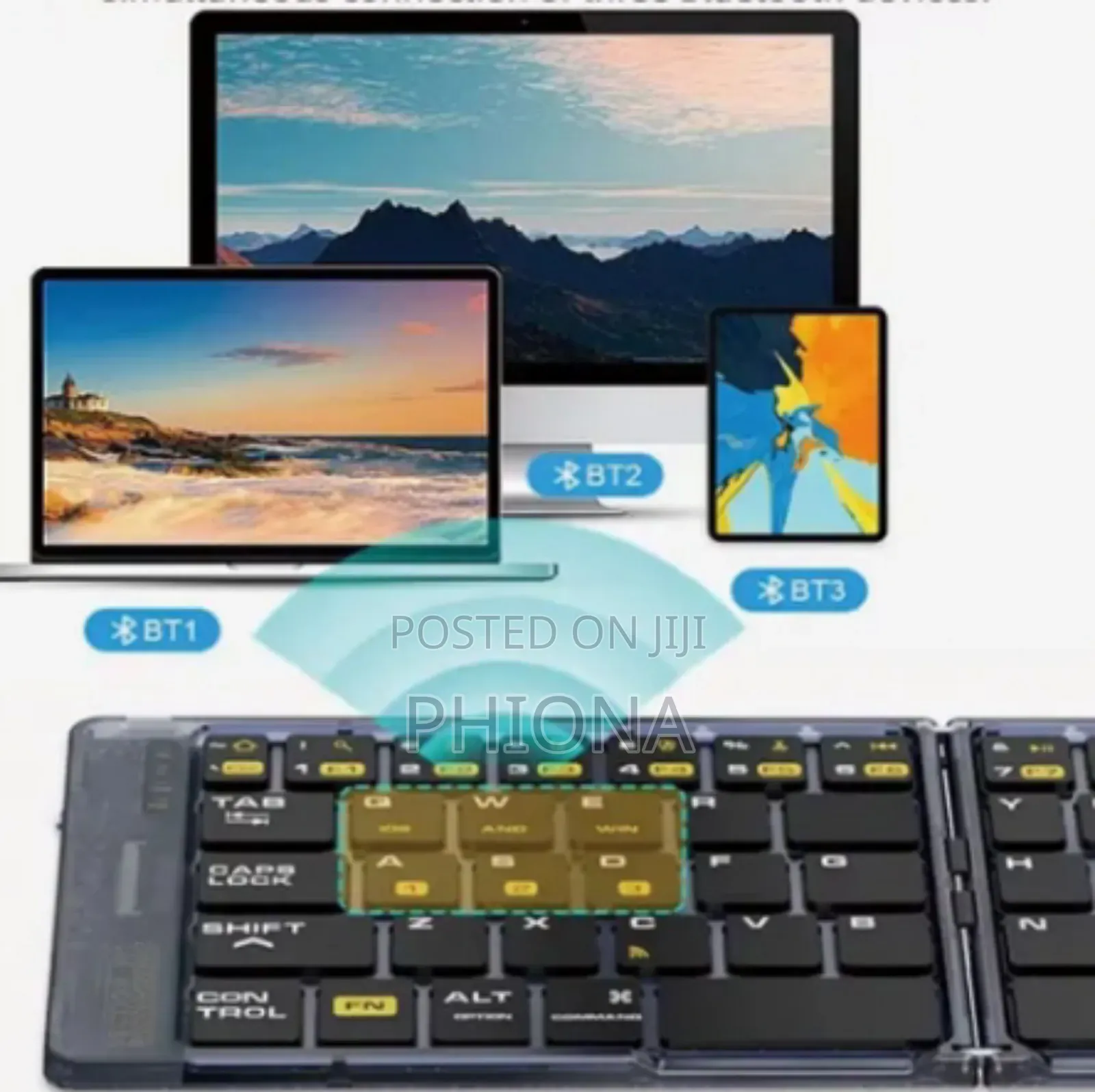 Ultra Thin Folding Wireless Keyboard