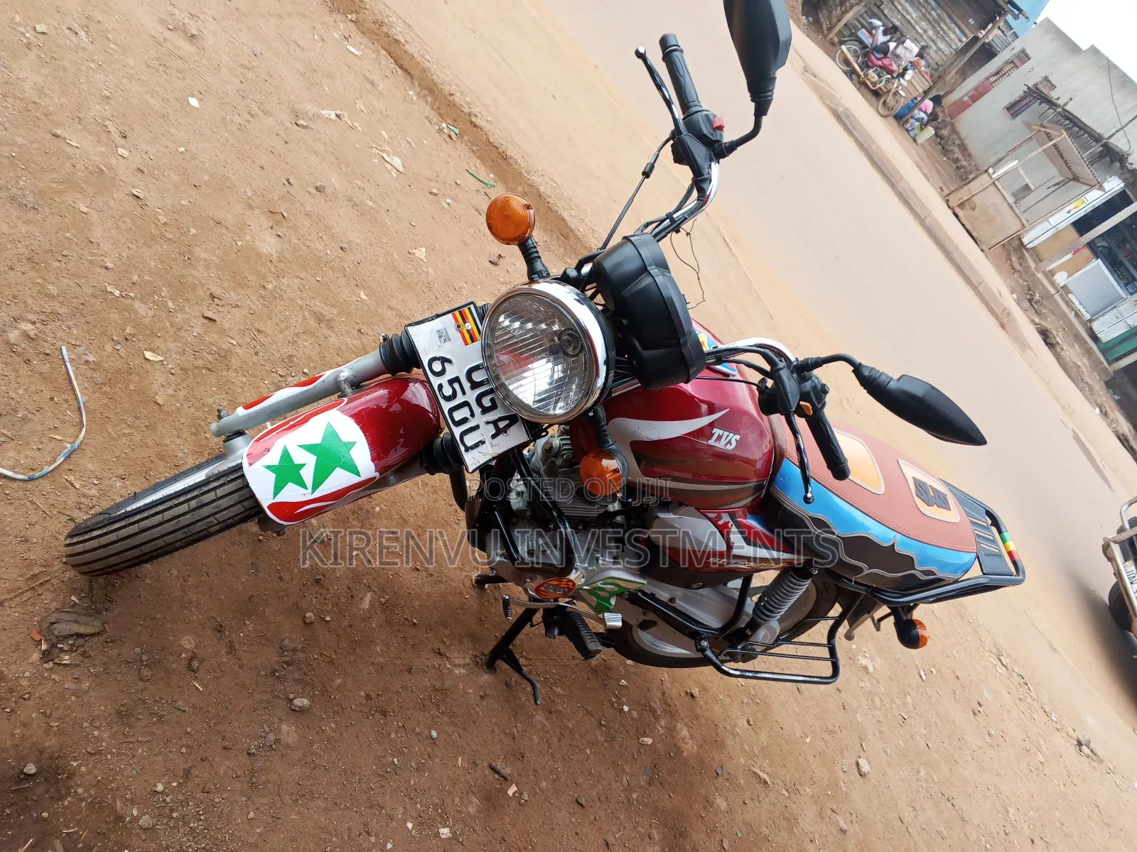 TVS HLX 125 2020 Red