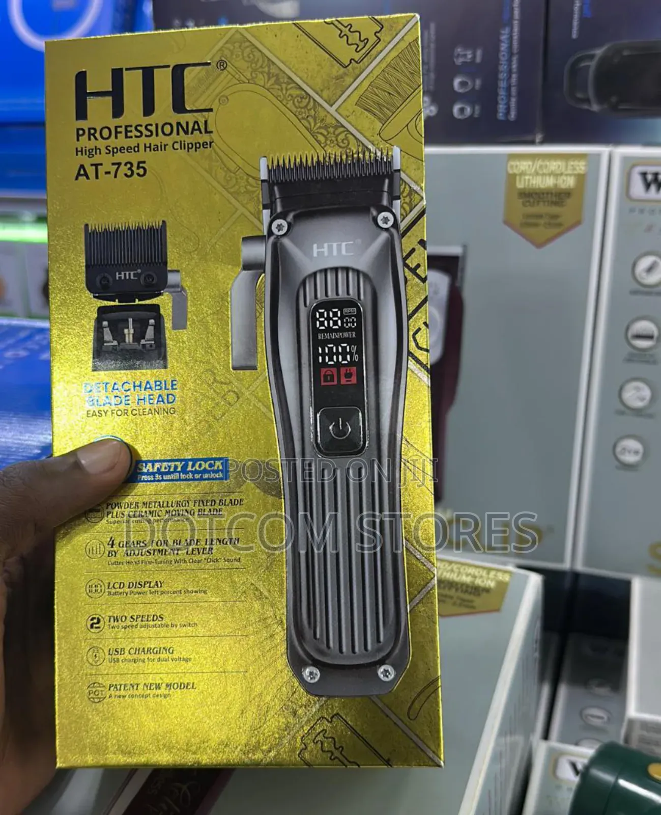 HTC at-735 Is a Professional Hair Clipper
