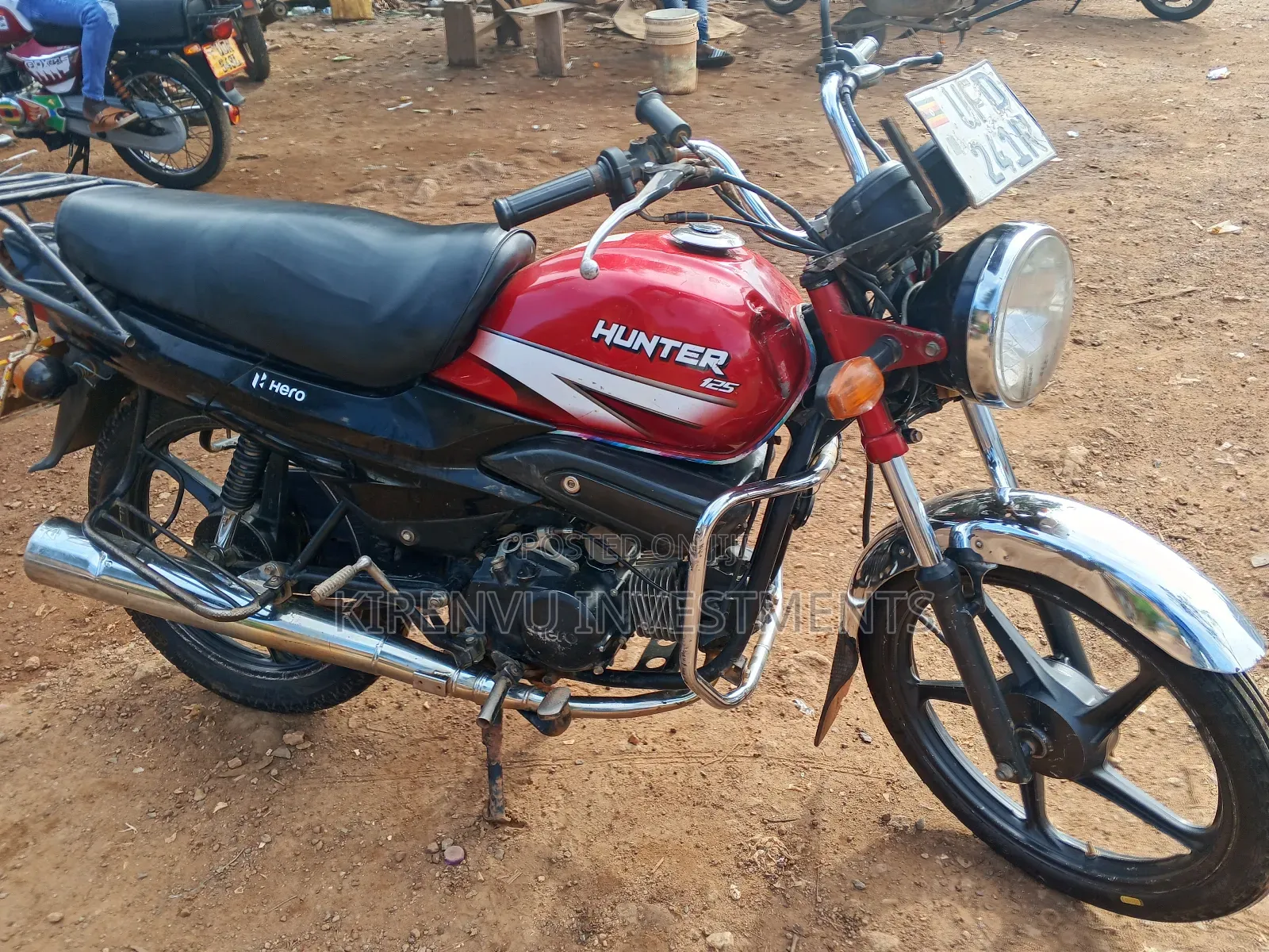 Hunter Bobber 350cc 2022 Red