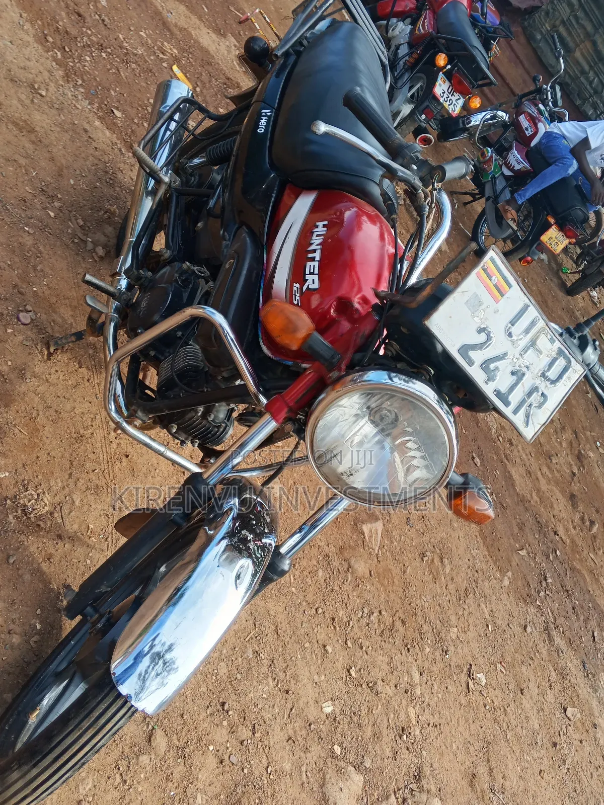 Hunter Bobber 350cc 2022 Red