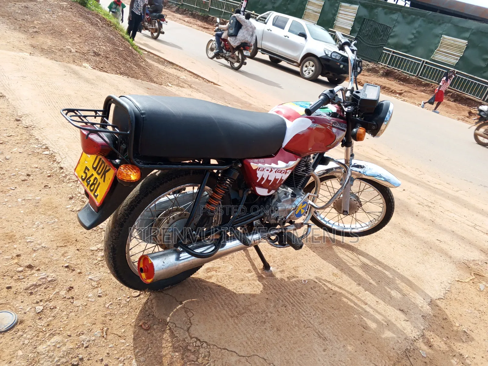 Bajaj Boxer 100 2019 Red