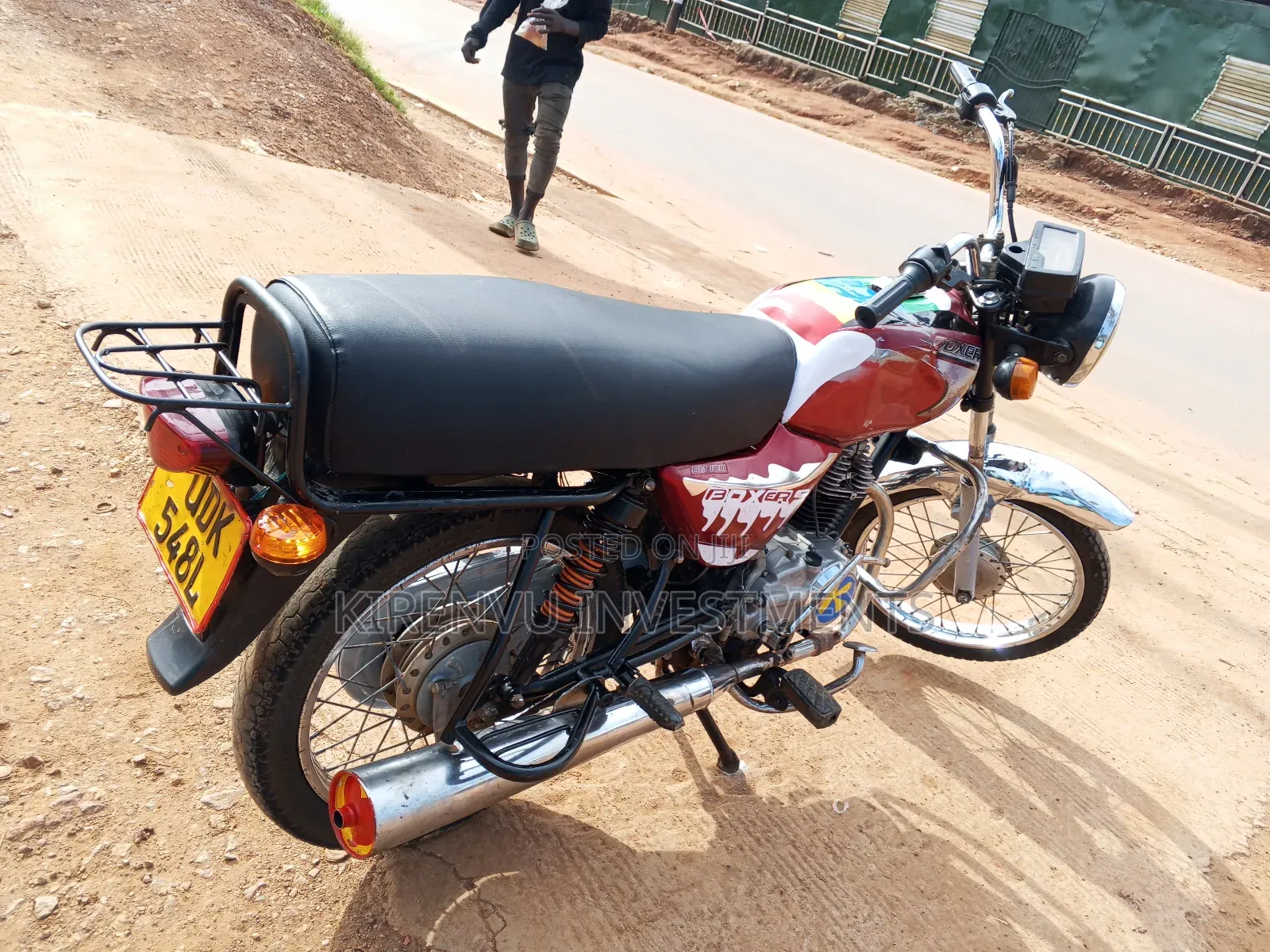 Bajaj Boxer 100 2019 Red