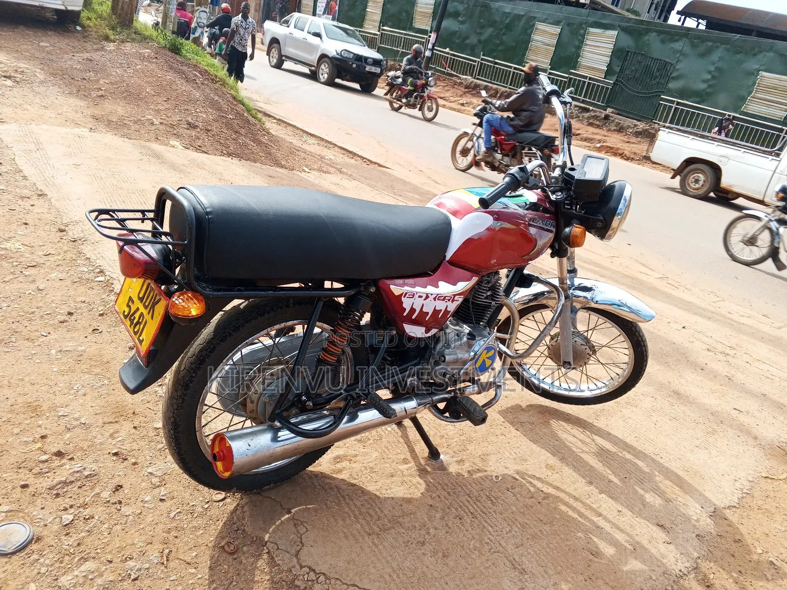 Bajaj Boxer 100 2019 Red