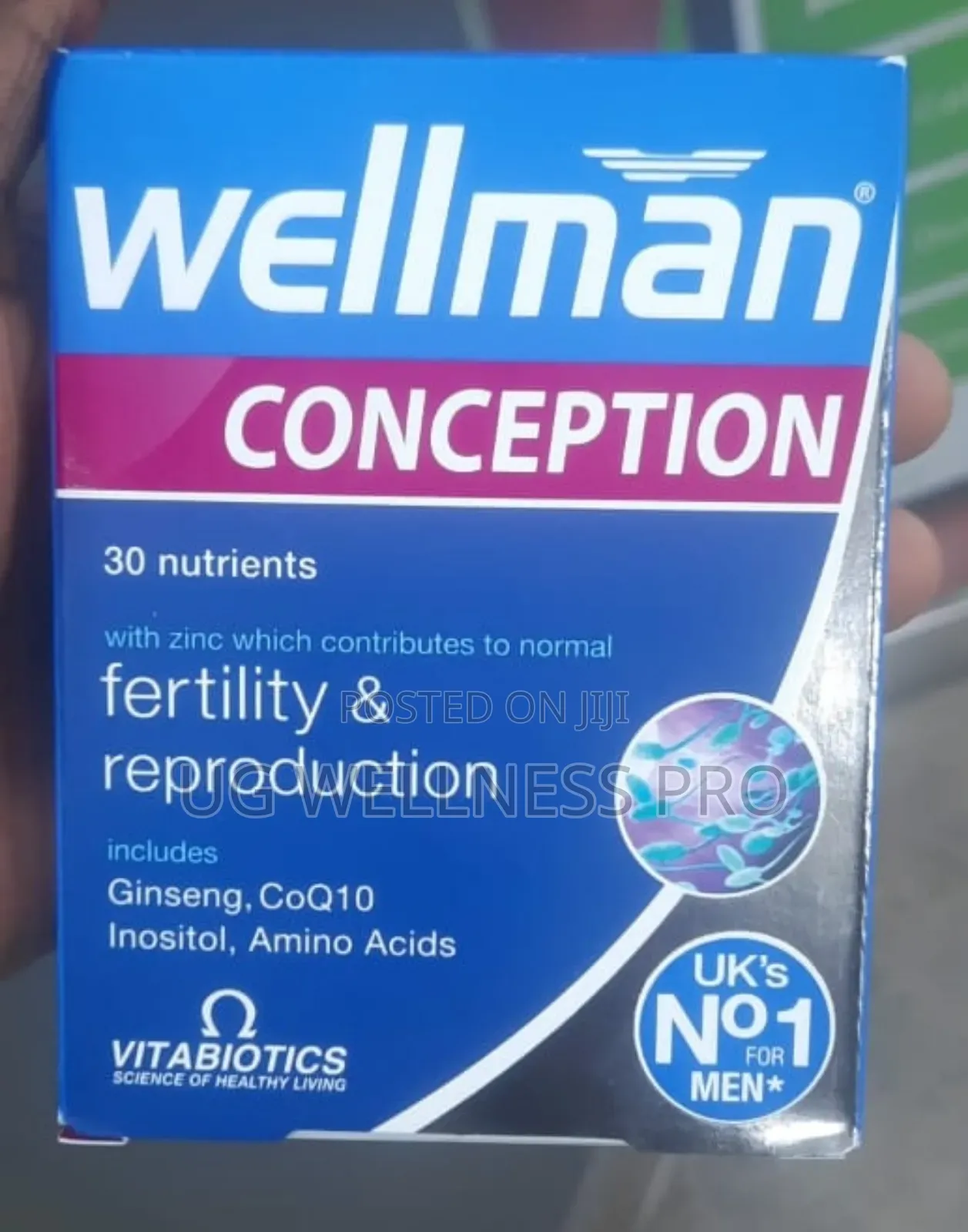Vitabiotics Wellman Conception Fertility Support Tablets 30