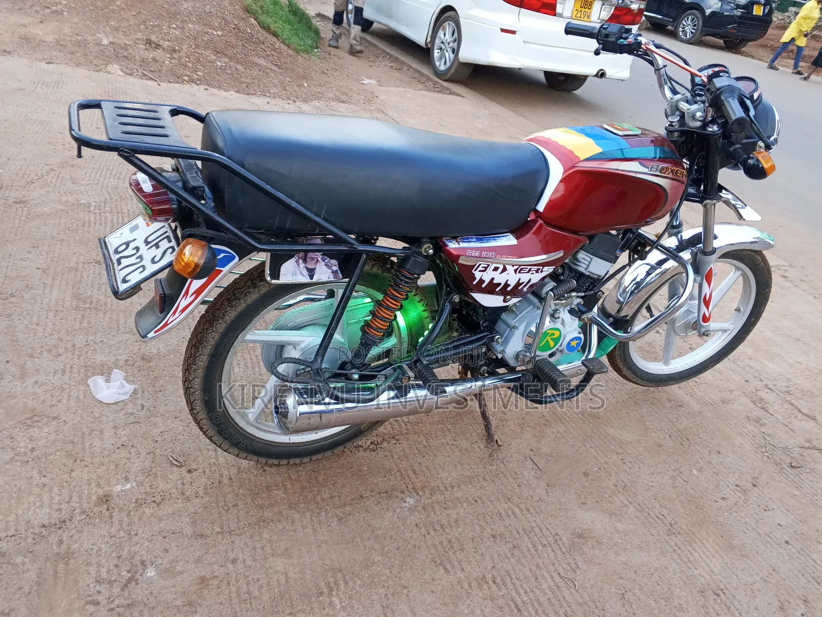 Bajaj Boxer 100 2021 Red