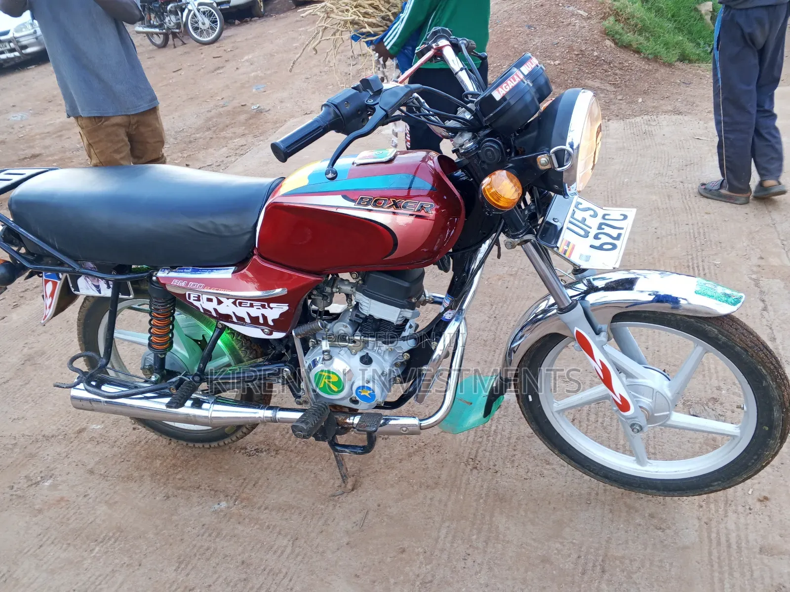 Bajaj Boxer 100 2021 Red