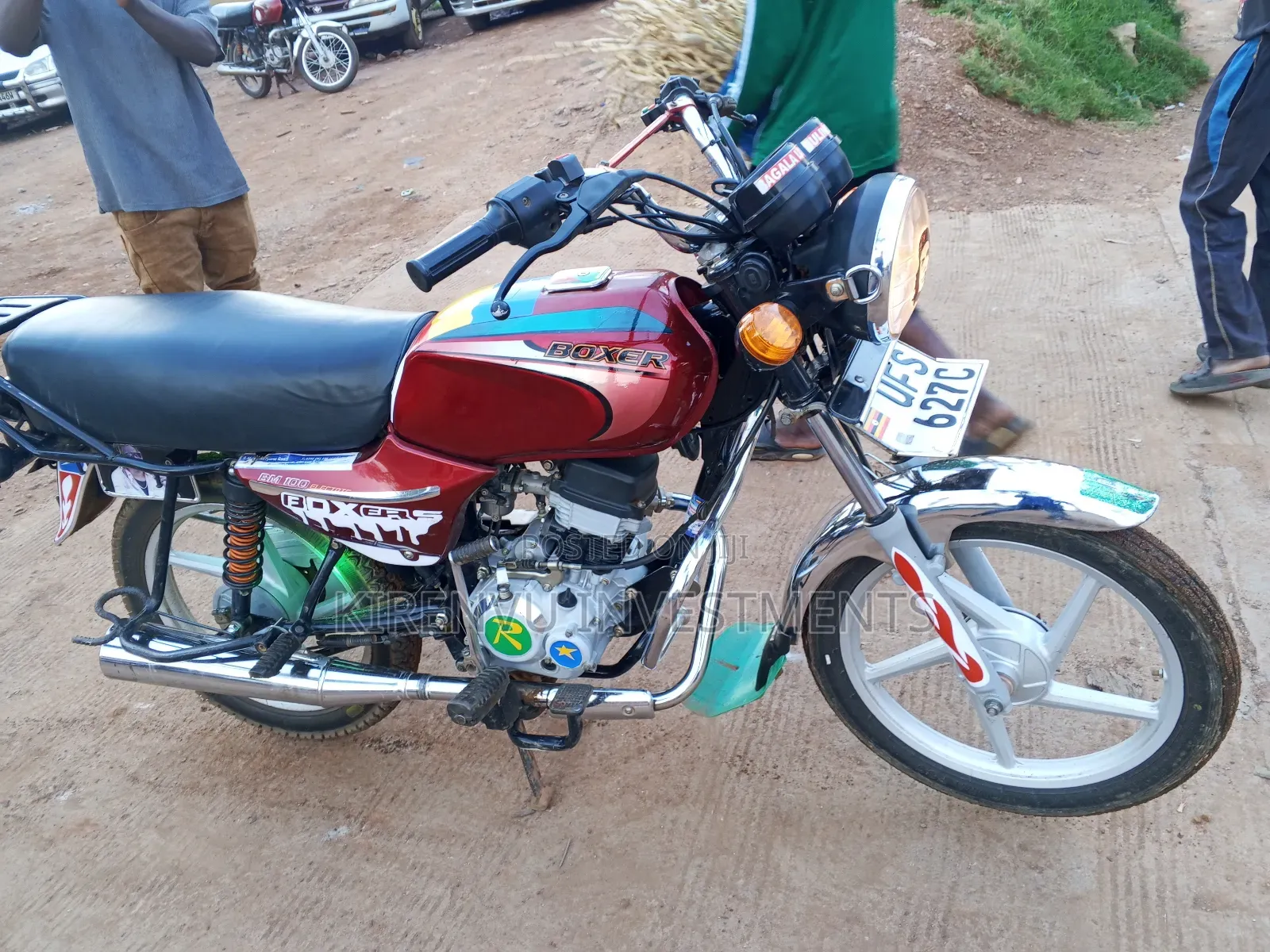 Bajaj Boxer 100 2021 Red