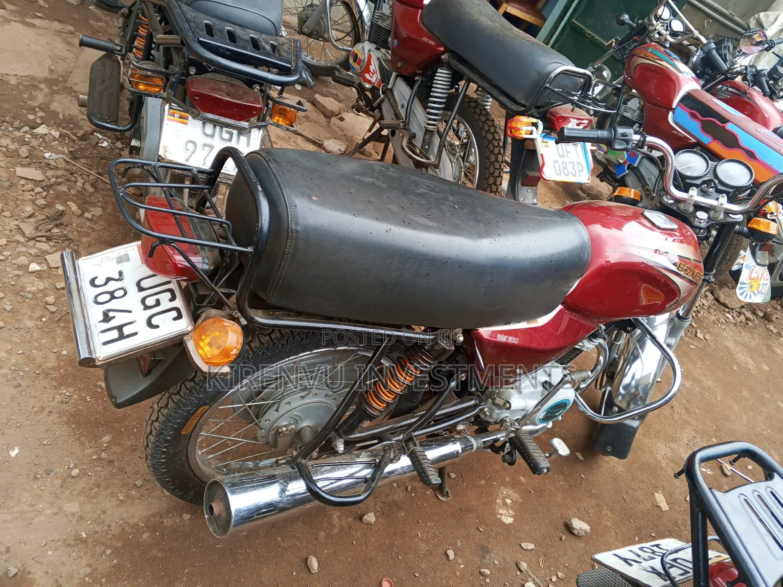 Bajaj Boxer 100 2022 Red