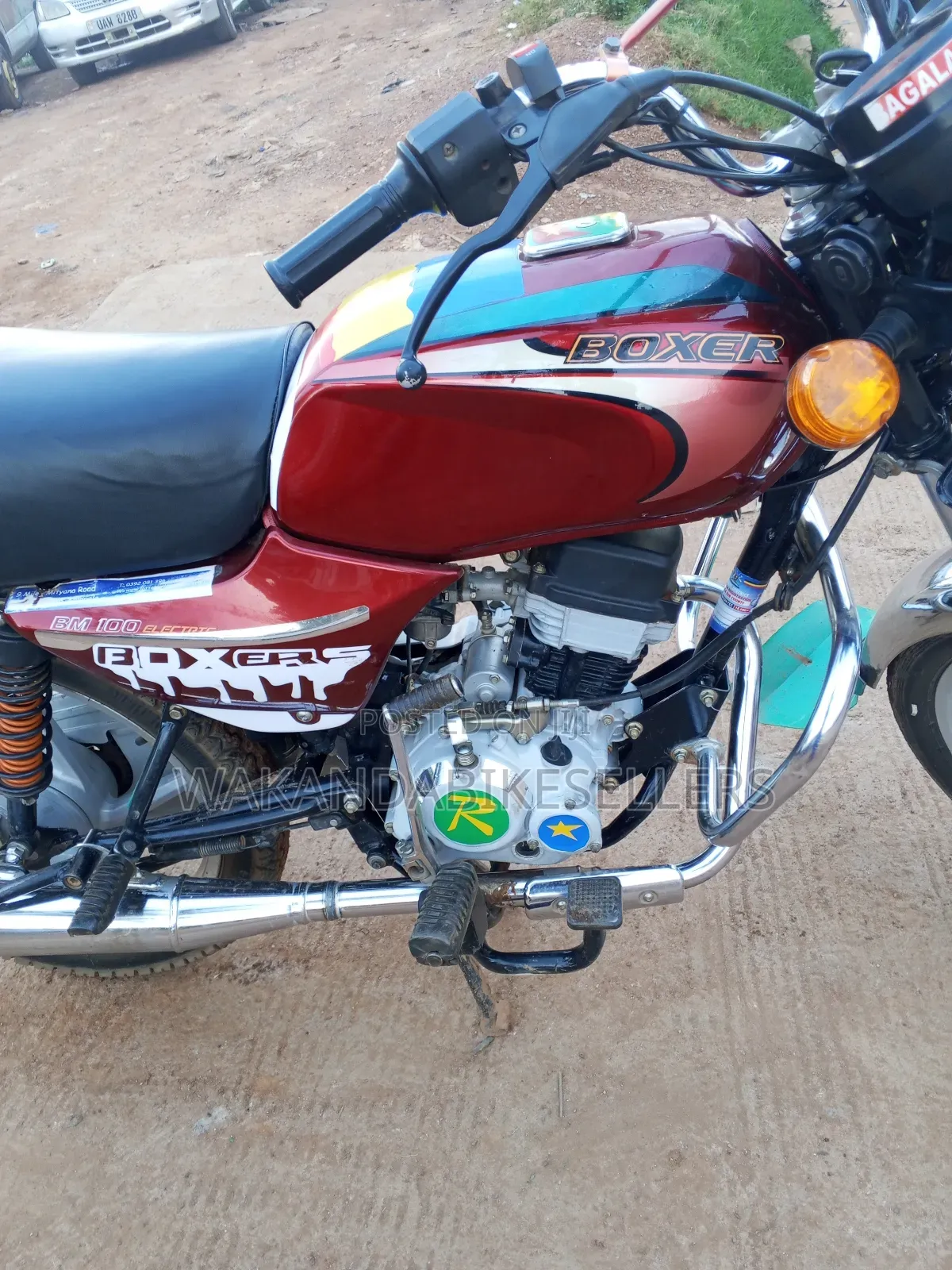 Bajaj Boxer 125 2023 Red