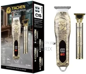 2 in 1 Yachen Professional Hair Clipper Trimmer With Digital Display,