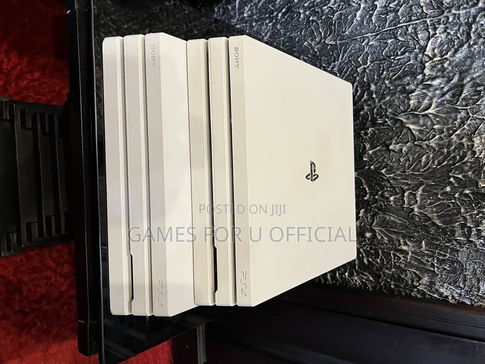 Ps4 Pro Console Uk Used 1tb Pearl White
