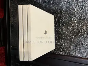 Ps4 Pro Console Uk Used Custom White
