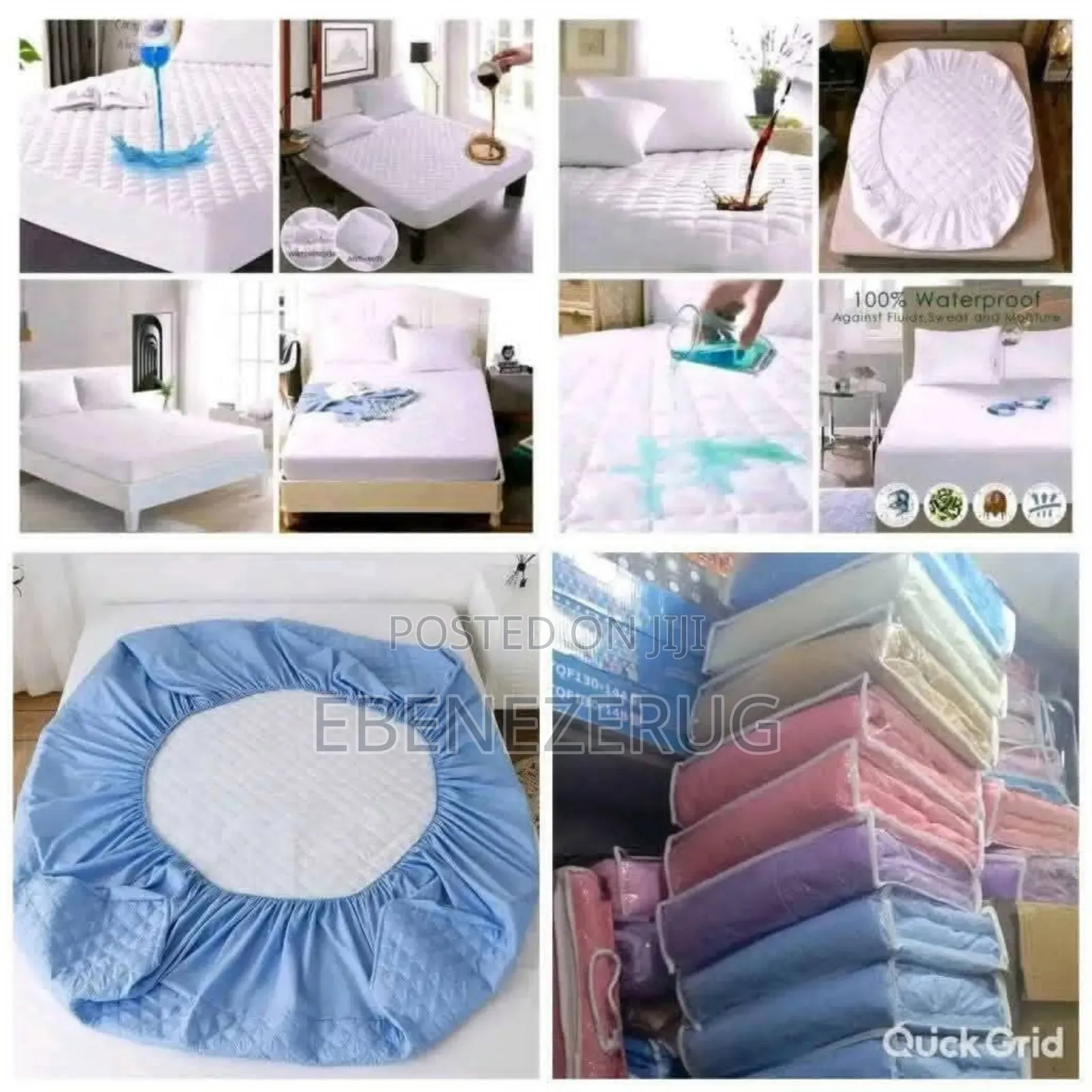 100% Waterproof Mattress Protector/Covers