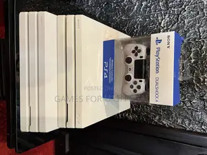 Ps4 Pro Consoles Uk Used Custom White 1 Pad Graphics