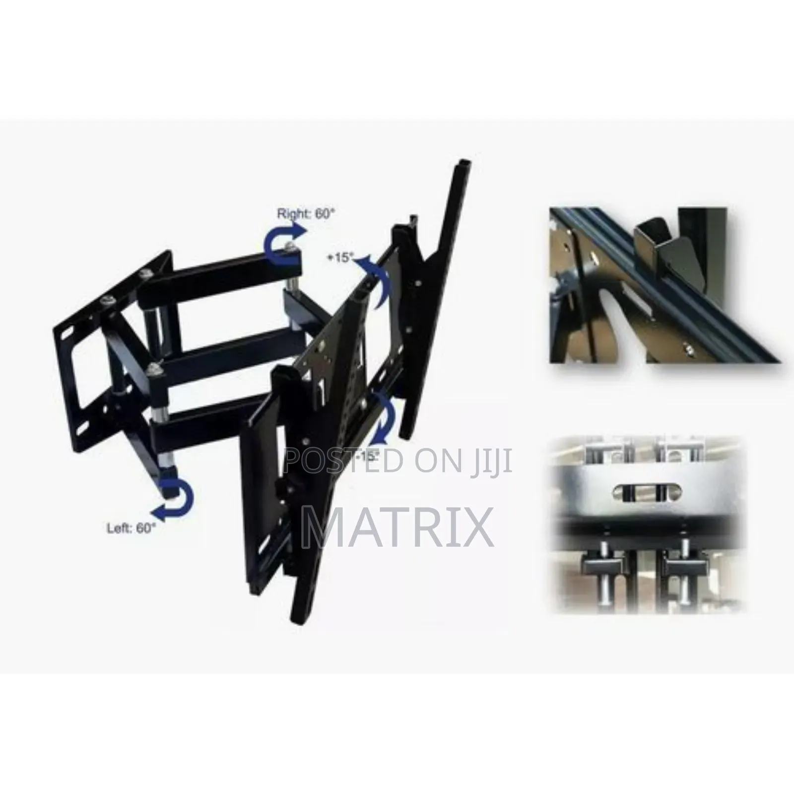 Double Arm Tv Wall Mount for 32 to 80 Inch