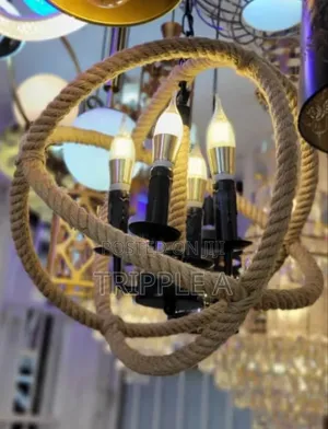 Rope Pendant Light