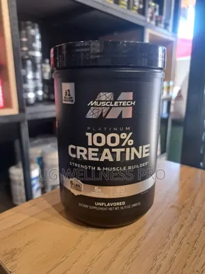 Muscletech Platinum 100% Creatine, Unflavored, 400g 80 Servi