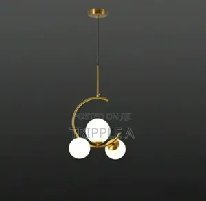 3 Light Globe Chandelier Hanging Light