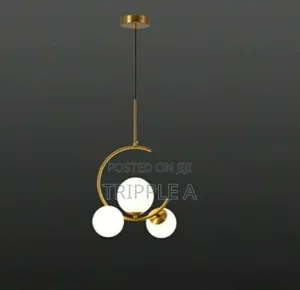 3 Light Globe Chandelier Hanging Light