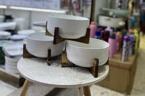 Danny Home Salad Bowl Wooden Frame Set.