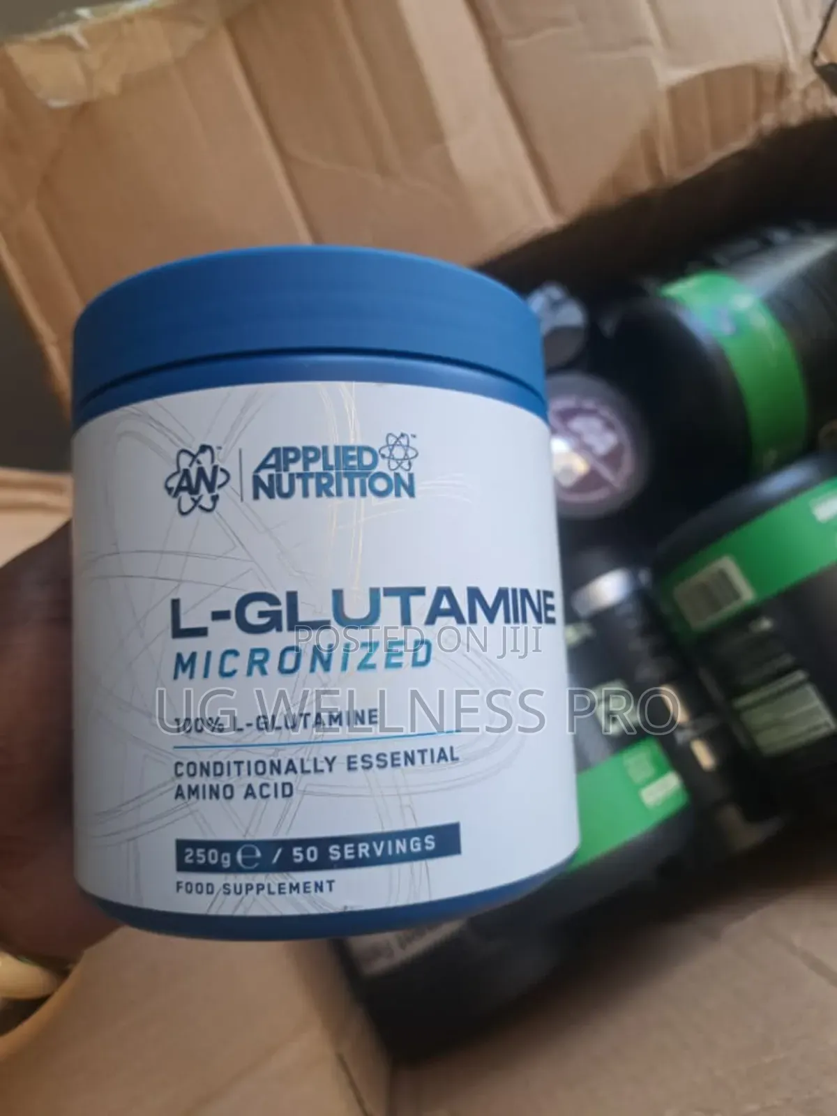 Pure L-Glutamine Powder 5g 50 Servings Faster Recovery, Zero Bloat